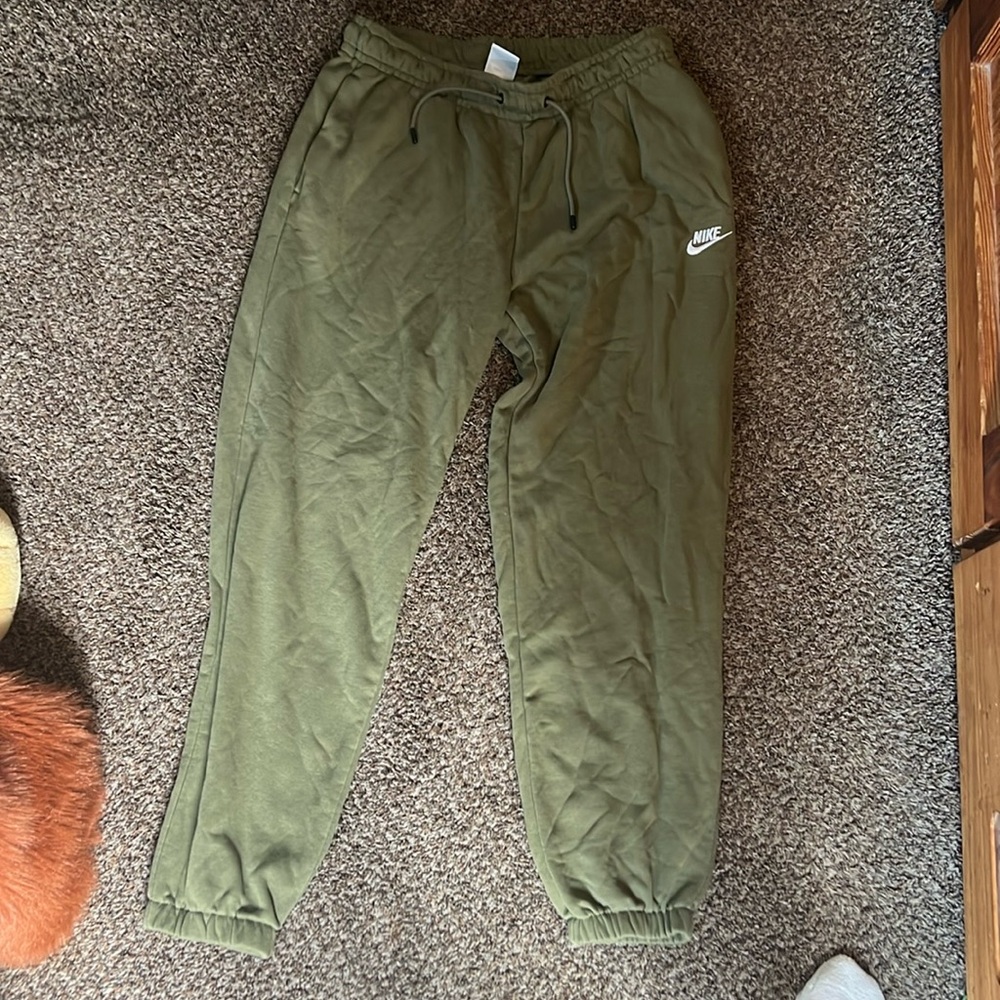 Green Nike Joggers